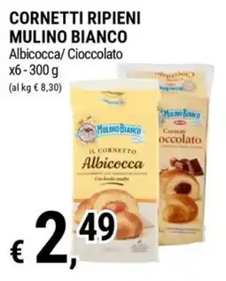 Tre Valli Supermercato Cornetti ripieni Mulino Bianco offerta
