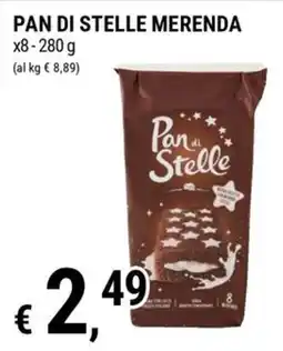 Tre Valli Supermercato Pan di Stelle Merenda offerta