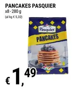 Tre Valli Supermercato Pancakes Pasquier offerta