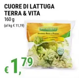 Tre Valli Supermercato Cuore di lattuga Terra & Vita offerta