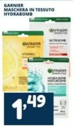 Cossuto Garnier maschera in tessuto hydrabomb offerta