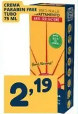 Cossuto Crema paraben free offerta