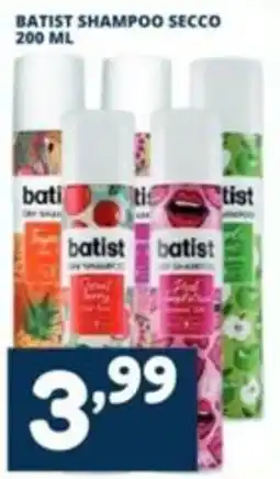 Cossuto batist shampoo secco offerta