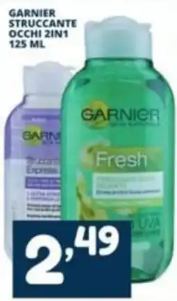 Cossuto Garnier struccante occhi 2in1 offerta