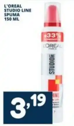 Cossuto L'Oréal Studio Line spuma offerta