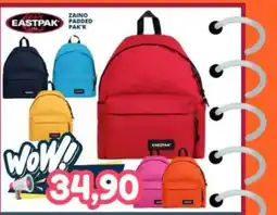 Cossuto Zaino Padded Pak'R Eastpak offerta
