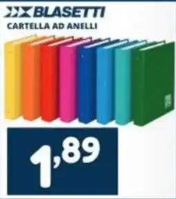Cossuto Blasetti cartella ad anelli offerta