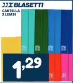 Cossuto Cartella 3 lembi offerta