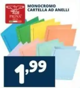 Cossuto Cartella ad anelli Pigna offerta