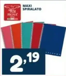 Cossuto Maxi spiralato Pigna offerta