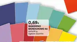 Ipercoop Quaderno monocromo offerta