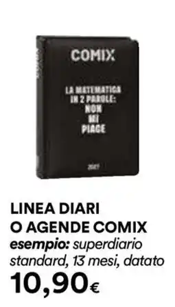 Ipercoop Linea diari o agende comix offerta