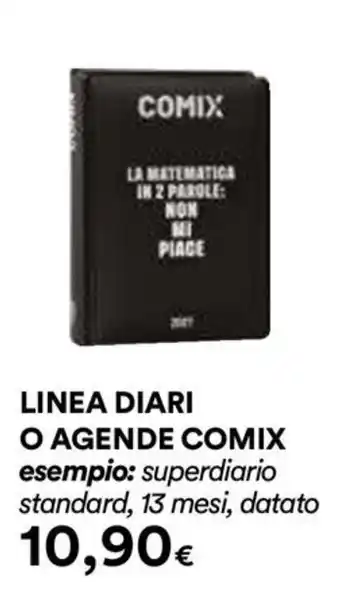 Linea diari o agende comix