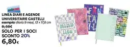 Ipercoop Diari e agende universitarie Castelli offerta