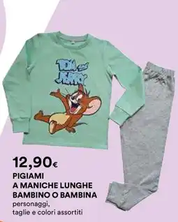 Ipercoop Pigiama Tom e Jerry offerta