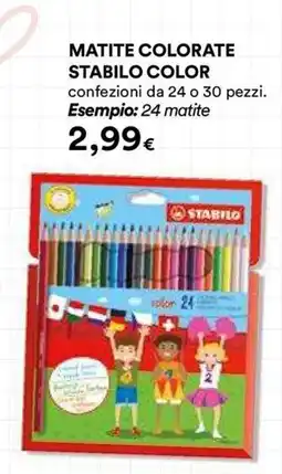 Ipercoop Matite colorate Stabilo Color offerta