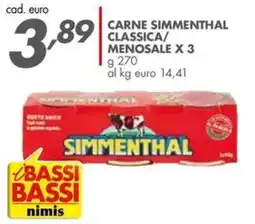 Italmark Carne Simmenthal classica offerta