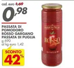 Italmark Passata di pomodoro rosso gargano offerta