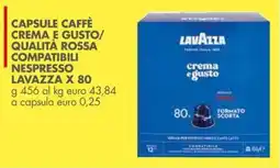 Italmark Capsule caffè Lavazza crema e gusto offerta