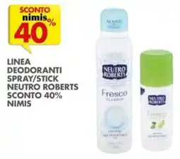 Italmark Deodoranti spray/stick Neutro Roberts Fresco offerta