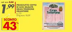 Italmark Prosciutto cotto di alta qualità Gran Tenerone offerta