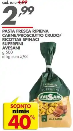 Italmark Pasta fresca ripiena Avesani offerta