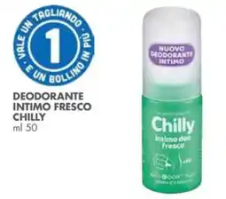 Italmark Chilly deodorante intimo fresco offerta