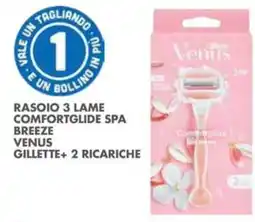 Italmark Rasoio 3 lame Comfortglide Spa Breeze Venus Gillette+ offerta