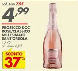 Italmark Prosecco Doc Rosé/Classico Millesimato Sant'Orsola offerta