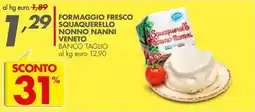 Italmark Formaggio fresco squaquerello nonno nanni veneto offerta
