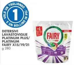 Italmark Detersivi lavastoviglie Platinum Plus/Platinum Fairy X15/19/21 offerta