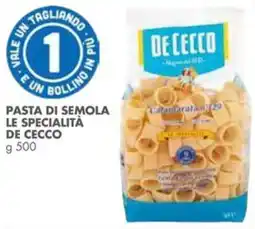 Italmark Pasta di semola le specialità De Cecco offerta