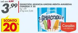 Italmark Ghiaccioli Consilia offerta