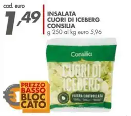 Italmark Insalata cuori di iceberg Consilia offerta