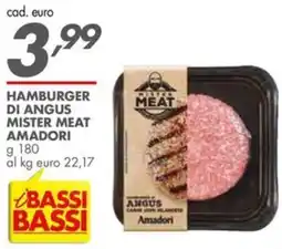 Italmark Hamburger di Angus Mister Meat Amadori offerta