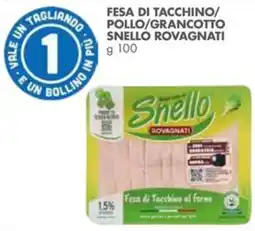 Italmark Fesa di Tacchino Snello Rovagnati offerta
