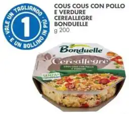 Italmark Cous cous con pollo e verdure Cereallegre Bonduelle offerta