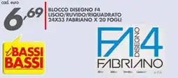 Italmark Blocco disegno F4 Fabriano offerta