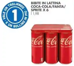 Italmark Bibite in lattina Coca-Cola/Fanta/Sprite offerta