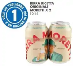 Italmark Birra ricetta originale Moretti offerta