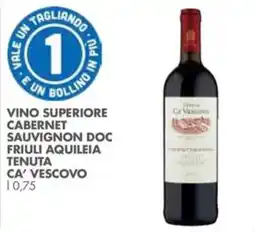 Italmark Vino superiore cabernet sauvignon doc tenuta ca' vescovo offerta