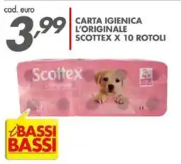 Italmark Carta igienica l'originale Scottex offerta