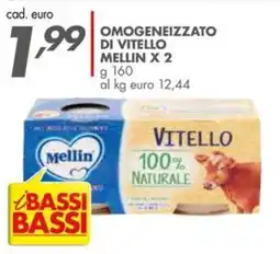 Italmark Omogeneizzato di vitello Mellin offerta