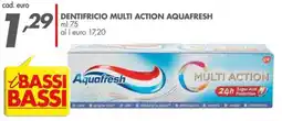 Italmark Dentifricio multi action aquafresh offerta