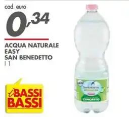 Italmark Acqua naturale easy San Benedetto offerta