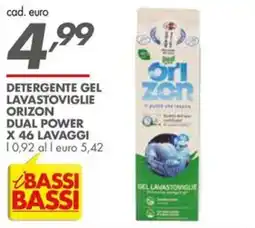 Italmark Detergente gel lavastoviglie orizon dual power offerta