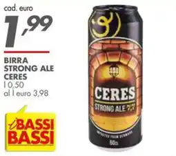Italmark Ceres strong ale offerta