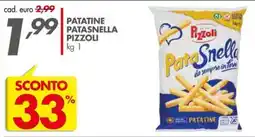 Italmark Patatine Pizzoli PataSnella offerta