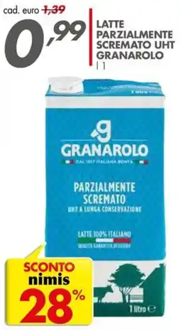 Italmark Latte parzialmente scremato UHT Granarolo offerta