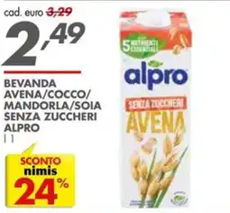Italmark Beveranda avena alpro offerta